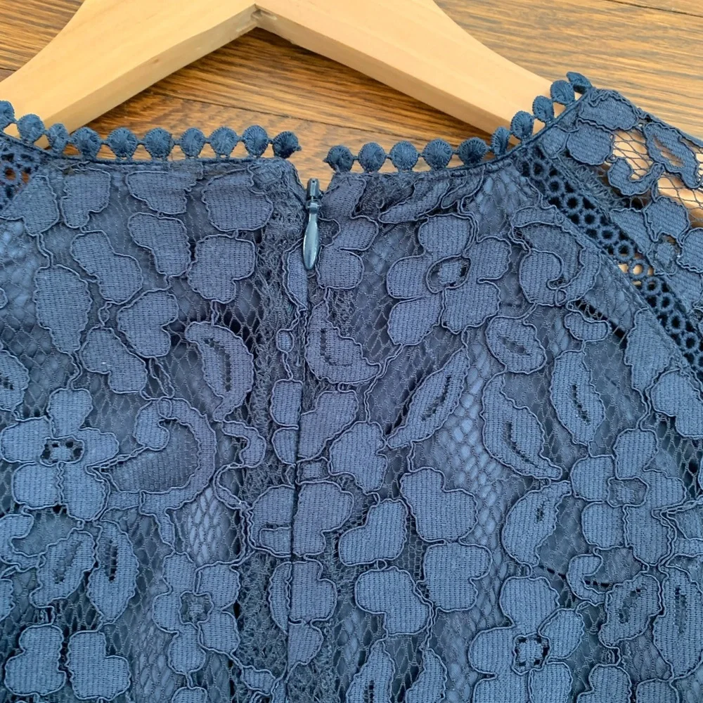 Bardot juniors navy dress - Picture 4 of 9